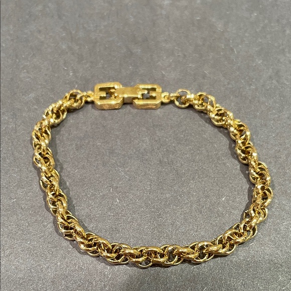 Givenchy Jewelry - Givenchy Gold Chunky Rope Bracelet